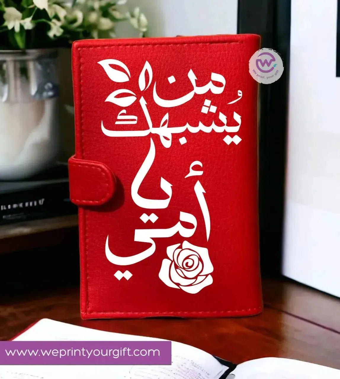 leather wallet for women - Mother's Day - WE PRINT