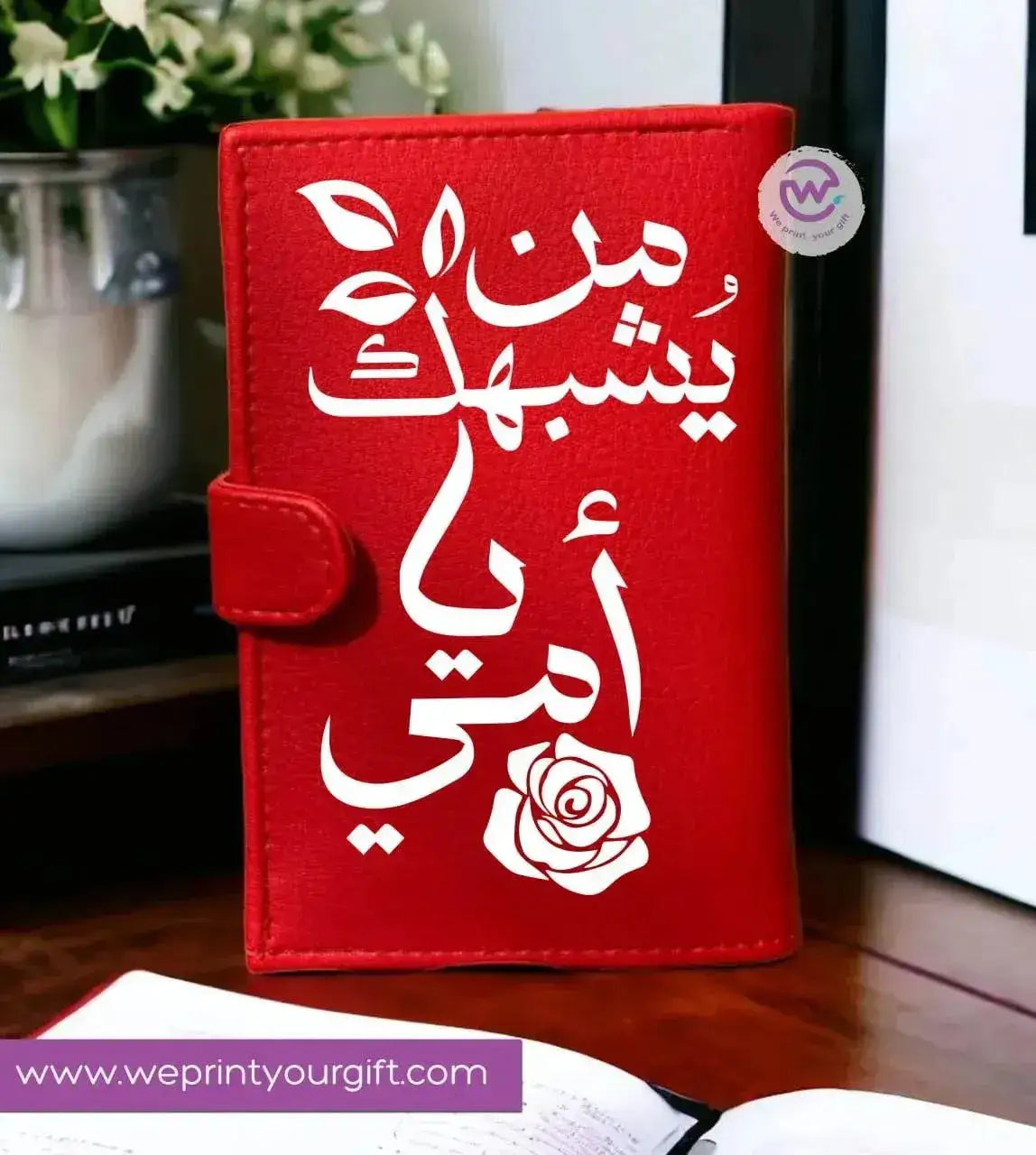 leather wallet for women - Mother's Day - WE PRINT