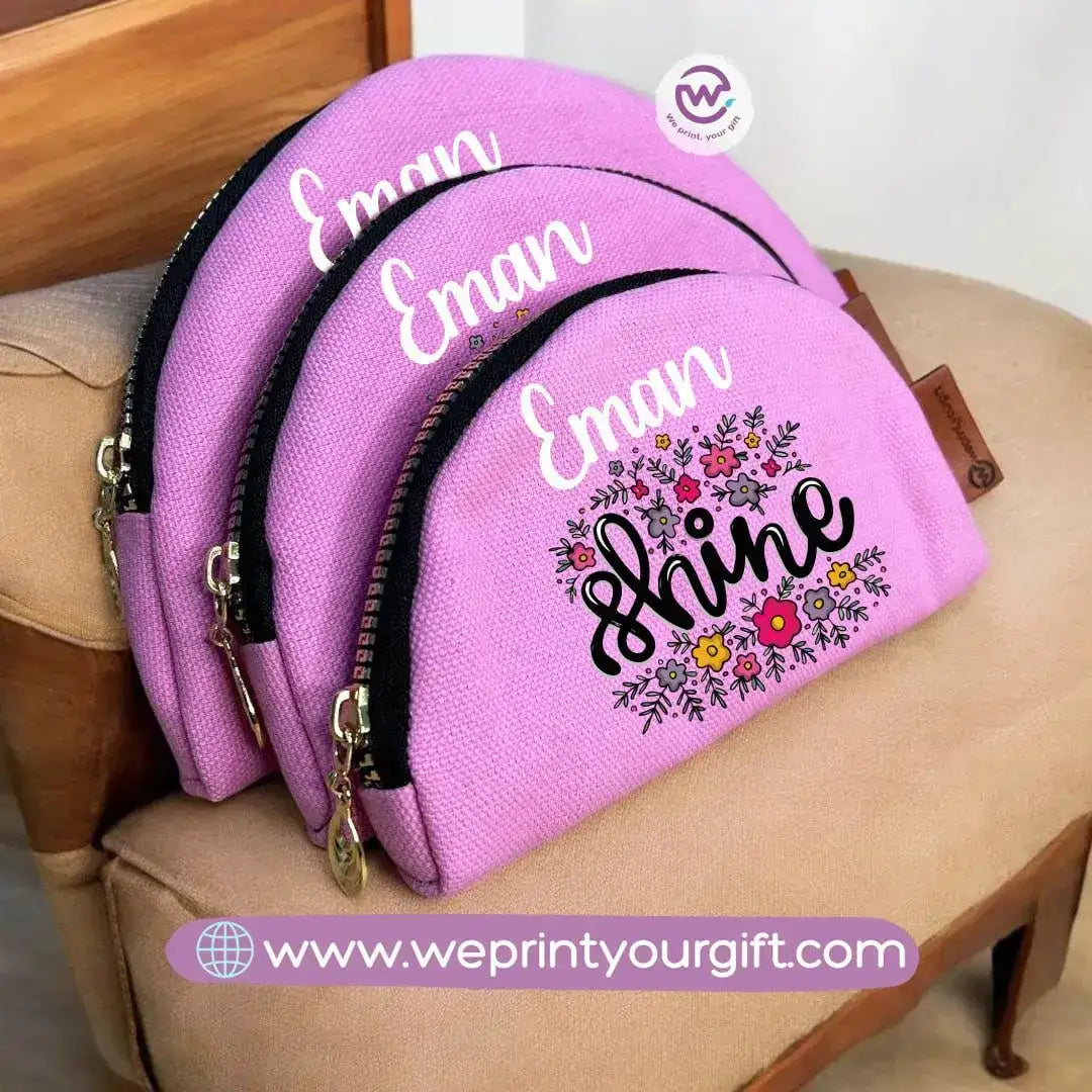 Make-up Cases Set- English quotes - WE PRINT