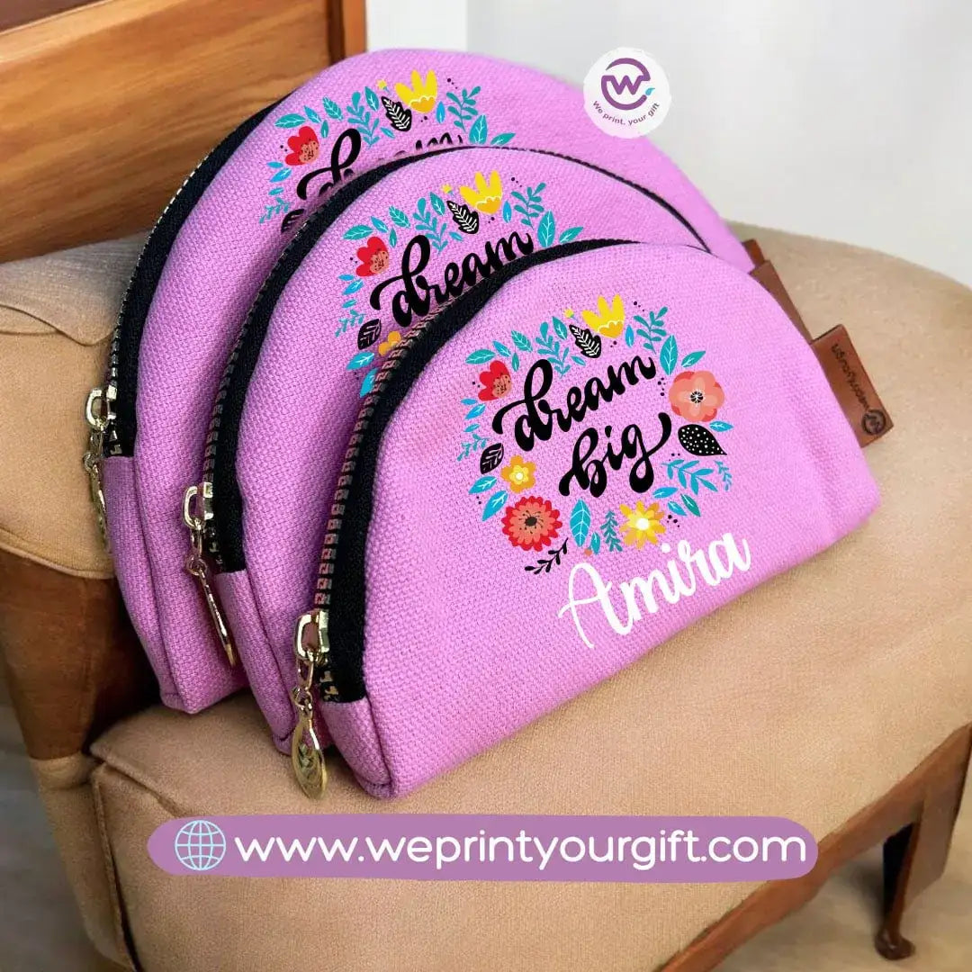 Make-up Cases Set- English quotes - WE PRINT