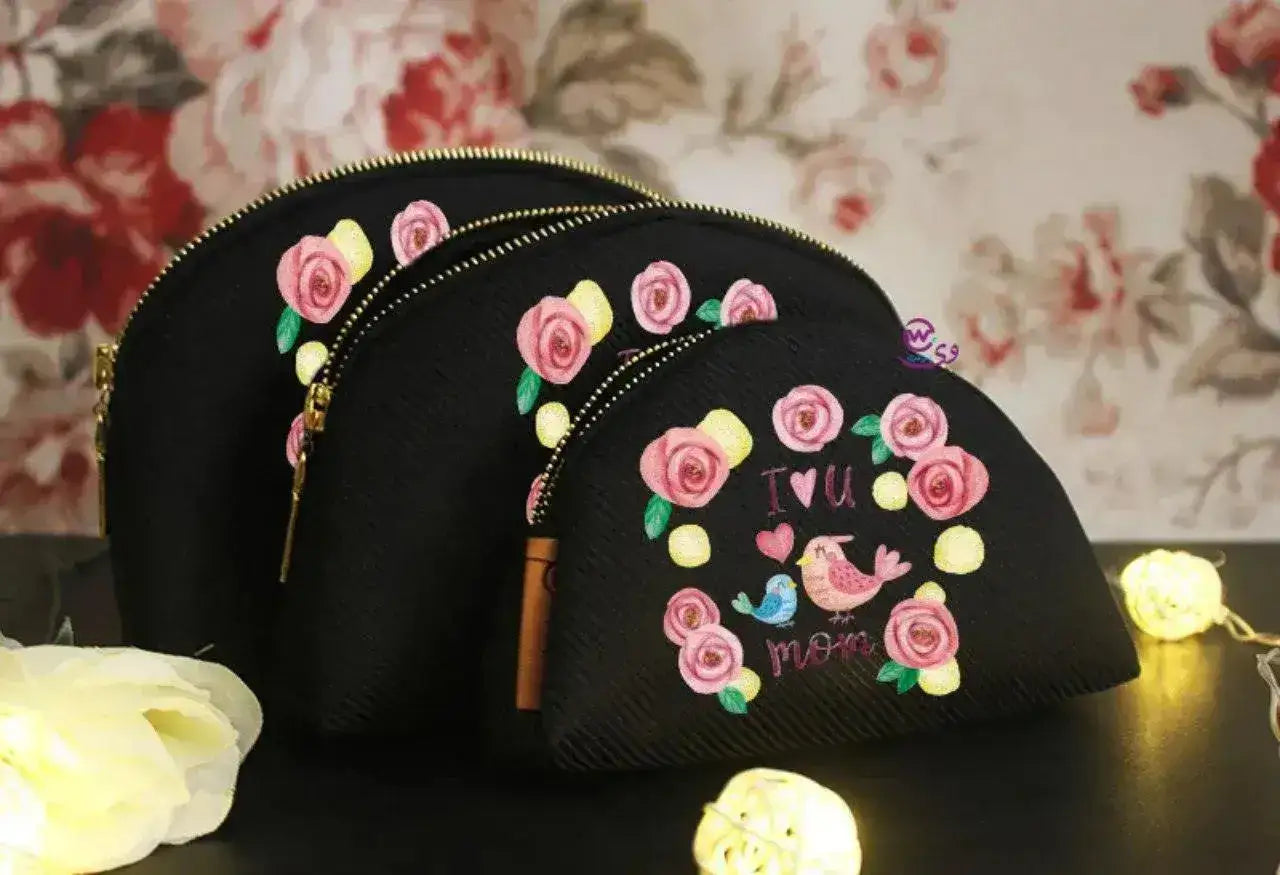Makeup Cases Set- Mother’s Day Designs - WE PRINT