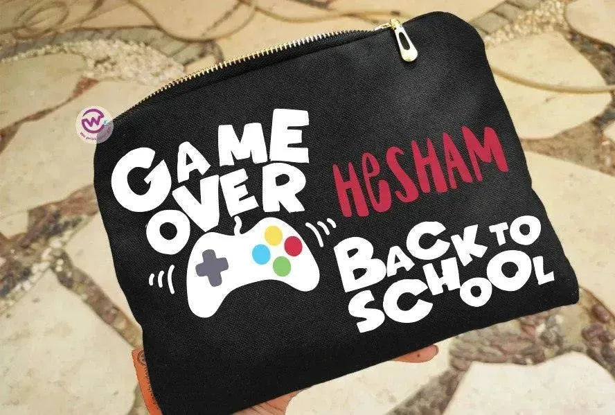 Makeup & Pencil Case- Back to School - WE PRINT