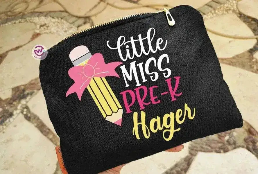Makeup & Pencil Case- Back to School - WE PRINT