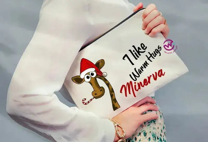 Makeup & Pencil Case- Christmas - WE PRINT