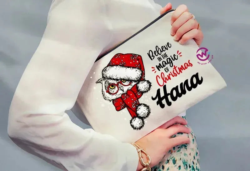 Makeup & Pencil Case- Christmas - WE PRINT