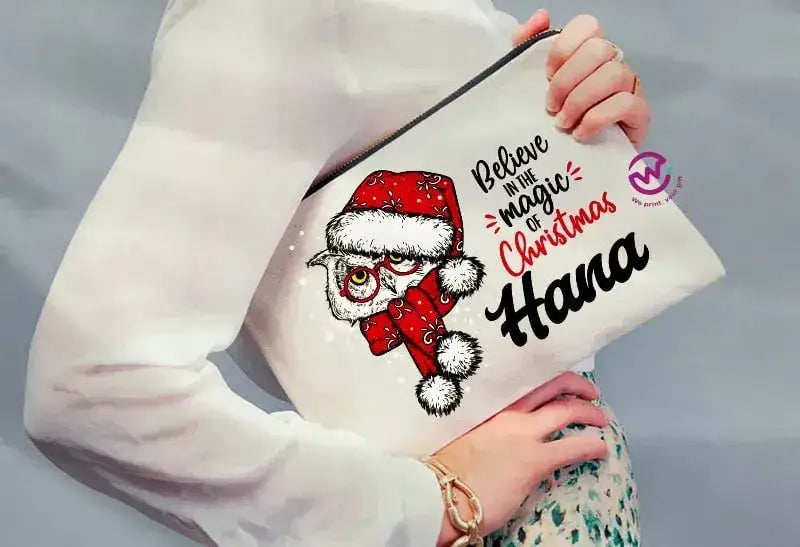 Makeup & Pencil Case- Christmas - WE PRINT