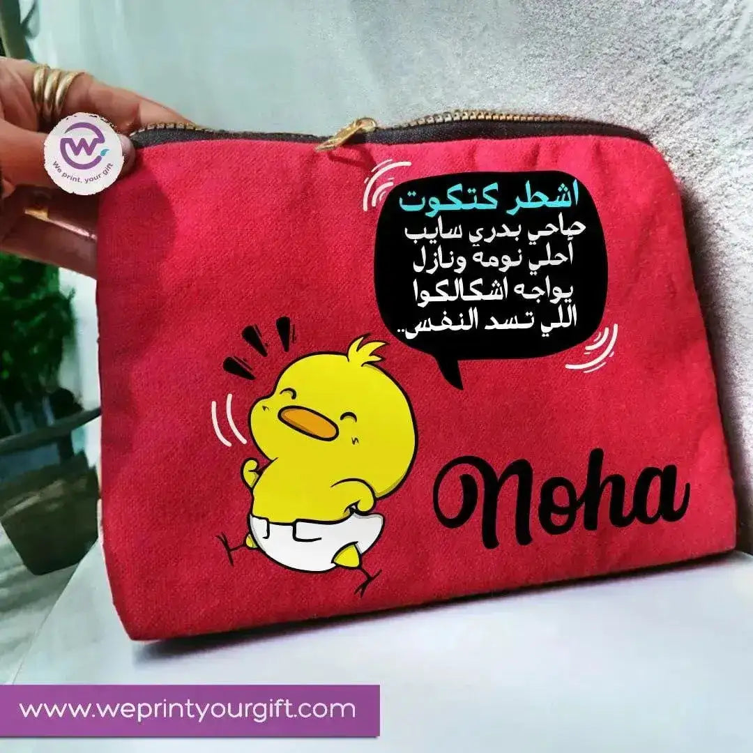 Makeup & Pencil Case-Comic -A - WE PRINT