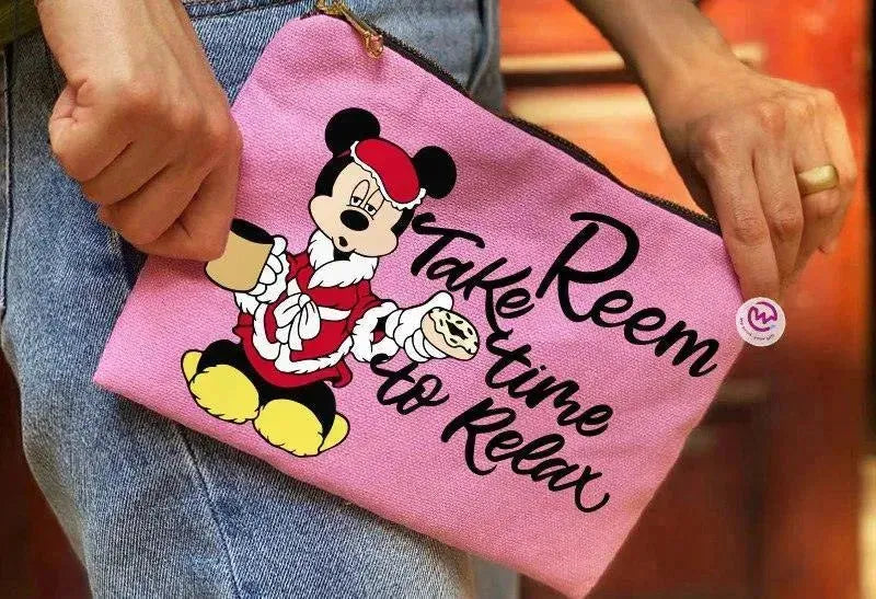 Makeup & Pencil Case- Minnie Mouse - WE PRINT