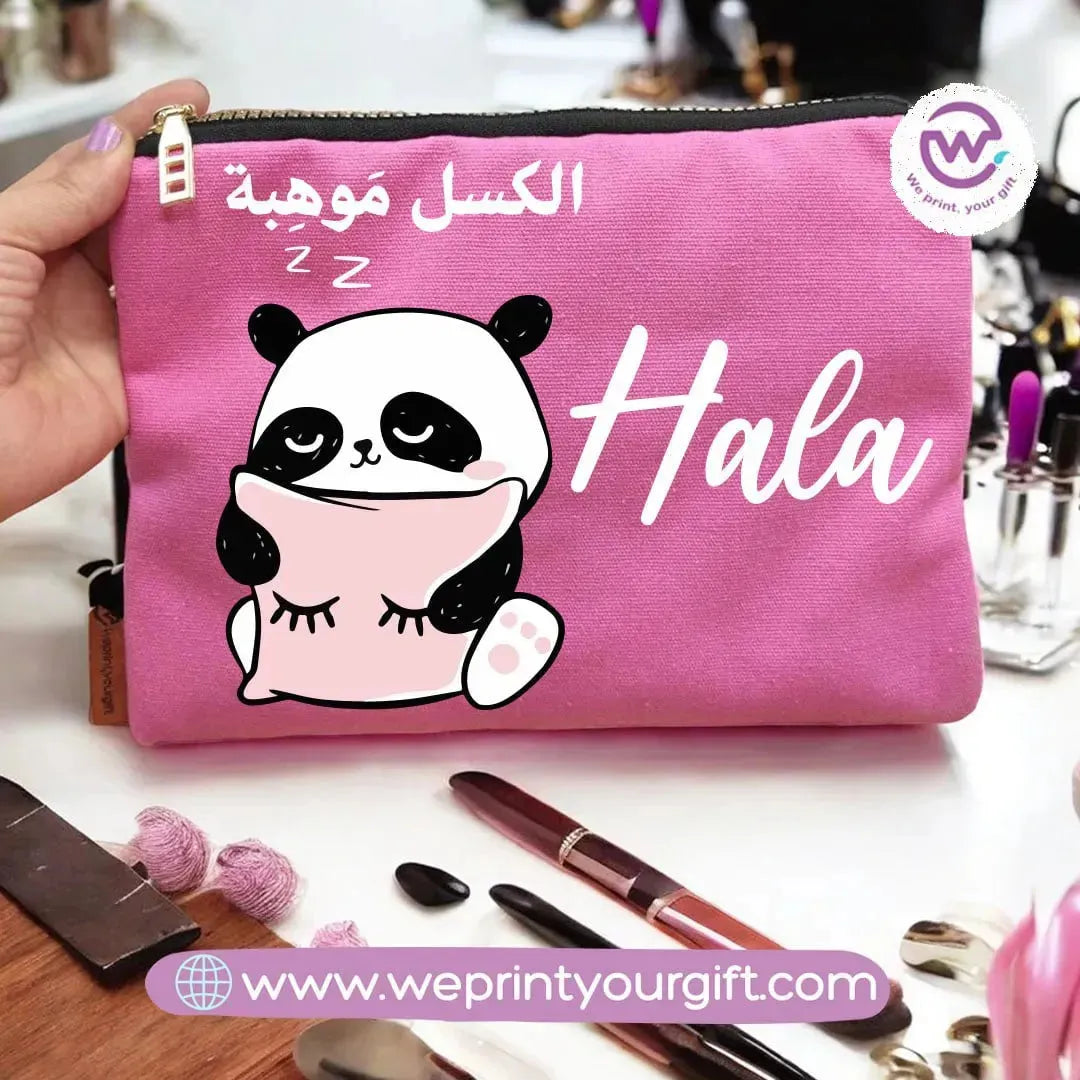 Makeup & Pencil Case- Panda - WE PRINT
