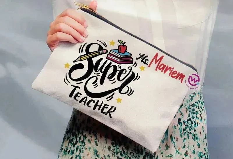 Makeup & Pencil Case-Teachers - WE PRINT