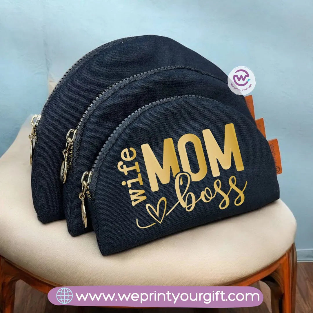 Makeup Cases Set- Mother’s Day Designs - WE PRINT