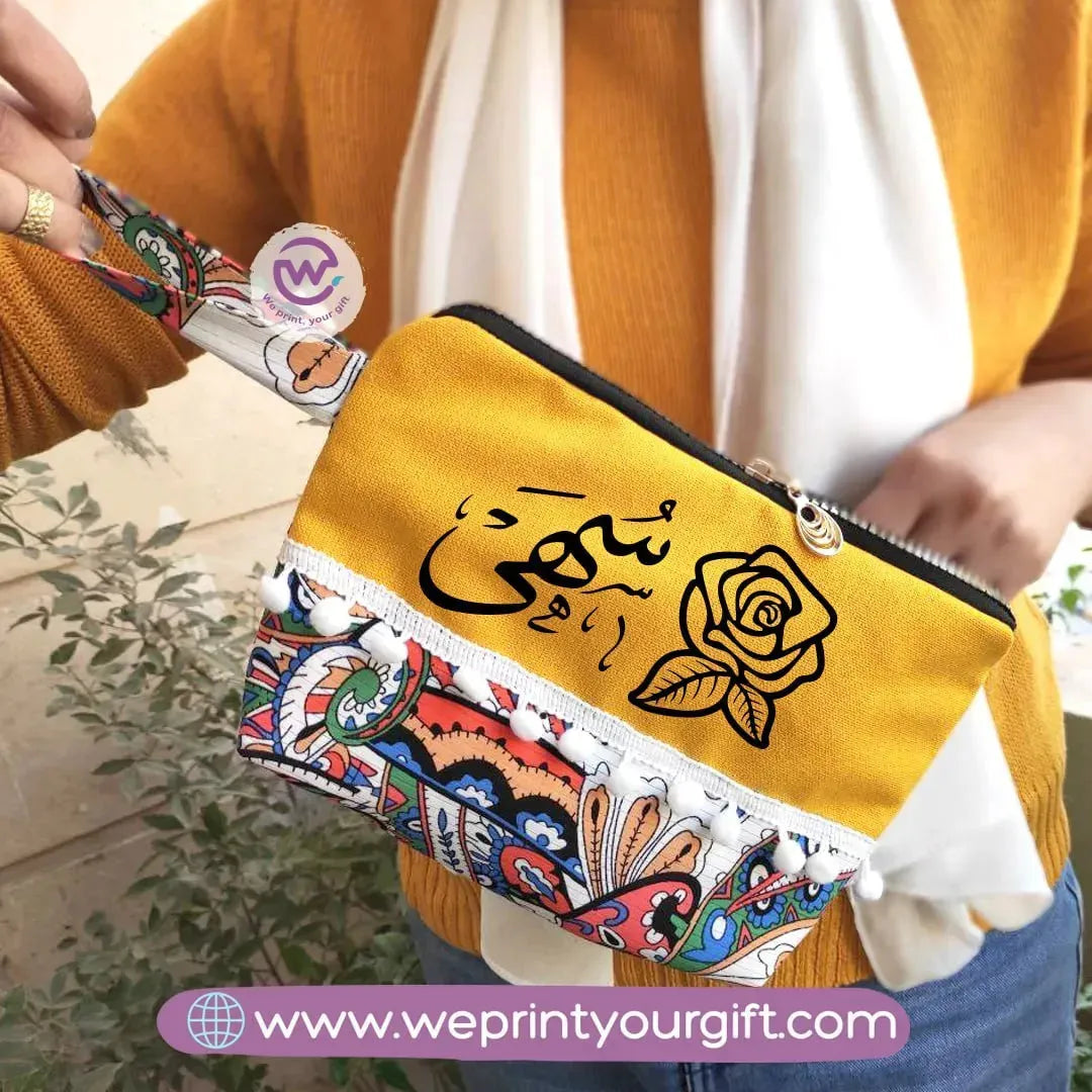 Makeup Clutch-Arabic Names - WE PRINT