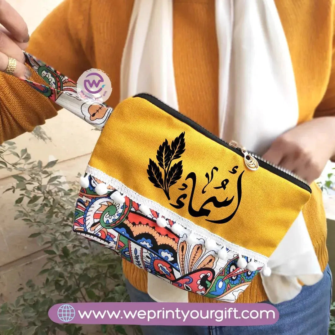 Makeup Clutch-Arabic Names - WE PRINT
