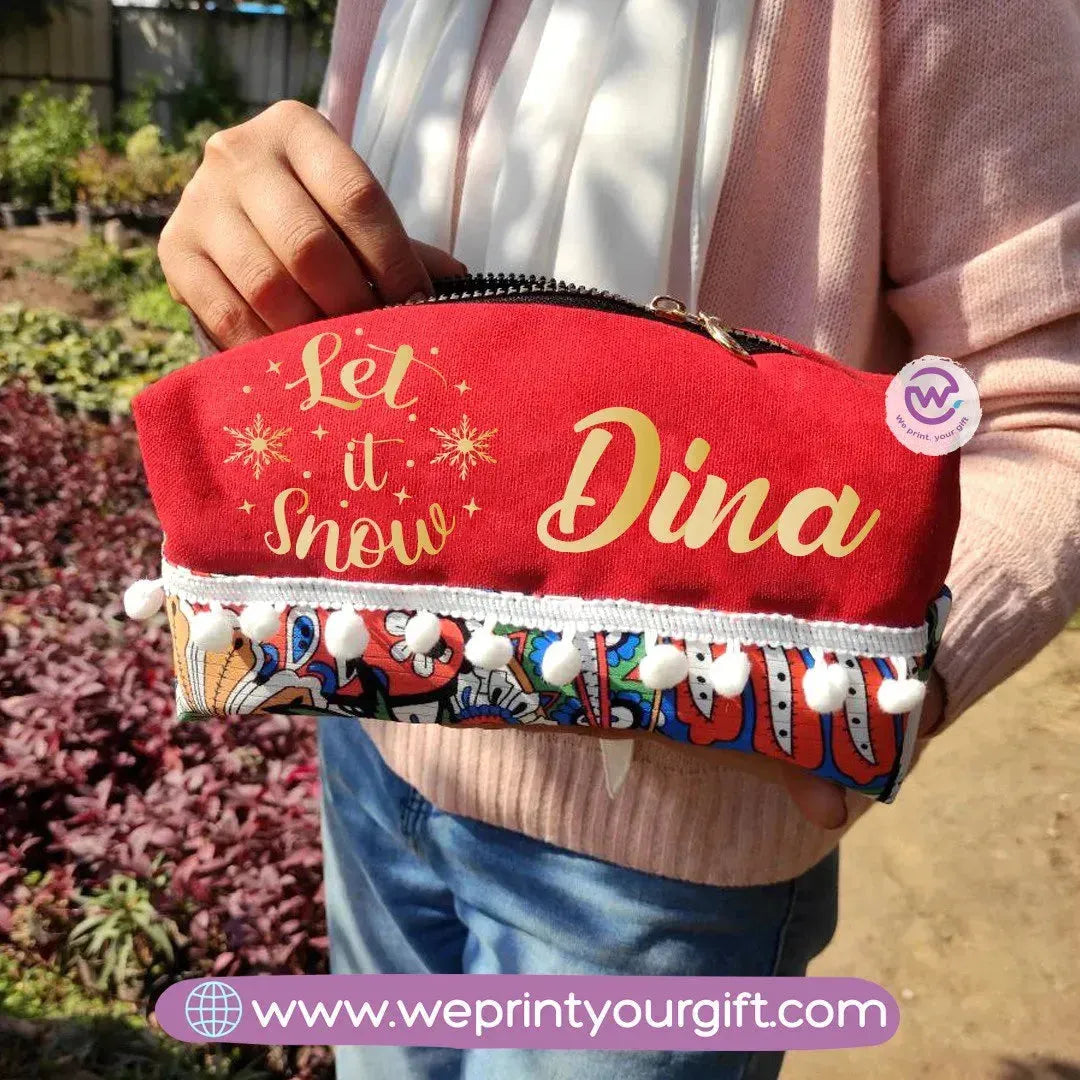 Makeup Pouch Bag-Christmas - WE PRINT