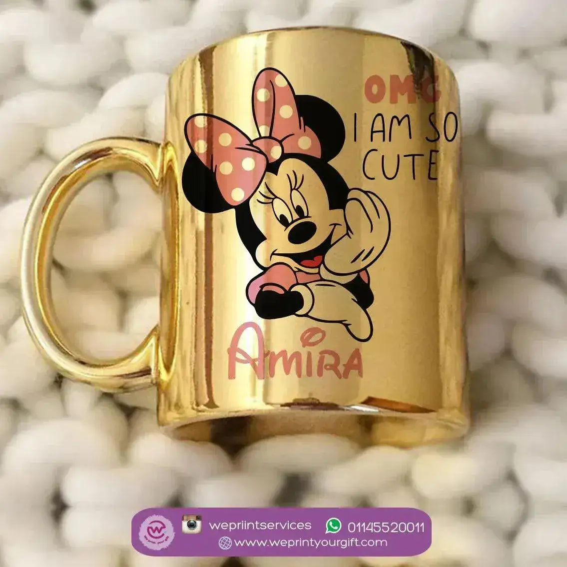 Mirror Ceramic - Minnie Mouse - WE PRINT