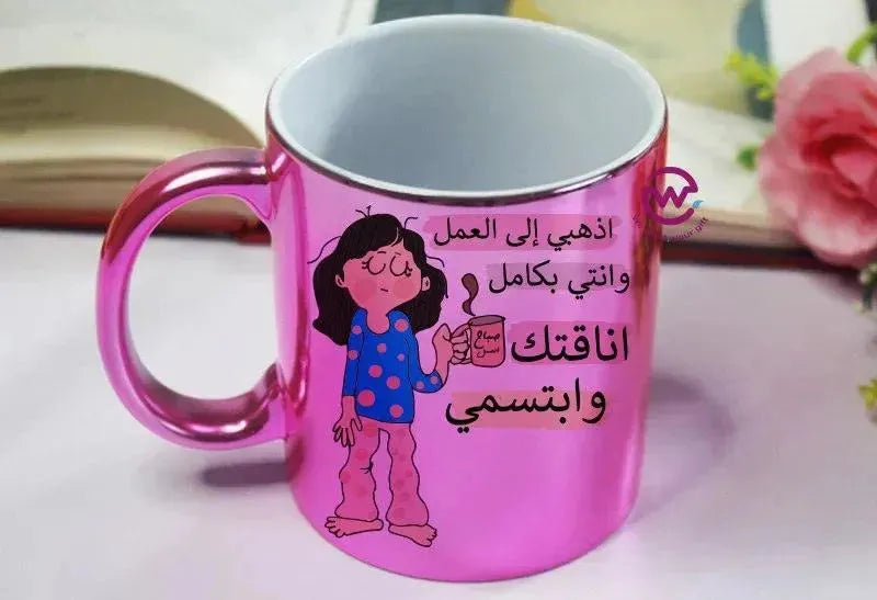 Mirror Ceramic Mug -comic-D - WE PRINT