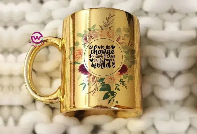 Mirror Ceramic Mug -Motivational designs - WE PRINT