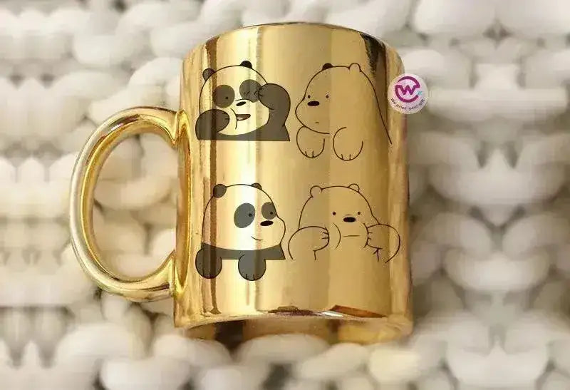 Mirror Ceramic Mug - three bears - WE PRINT