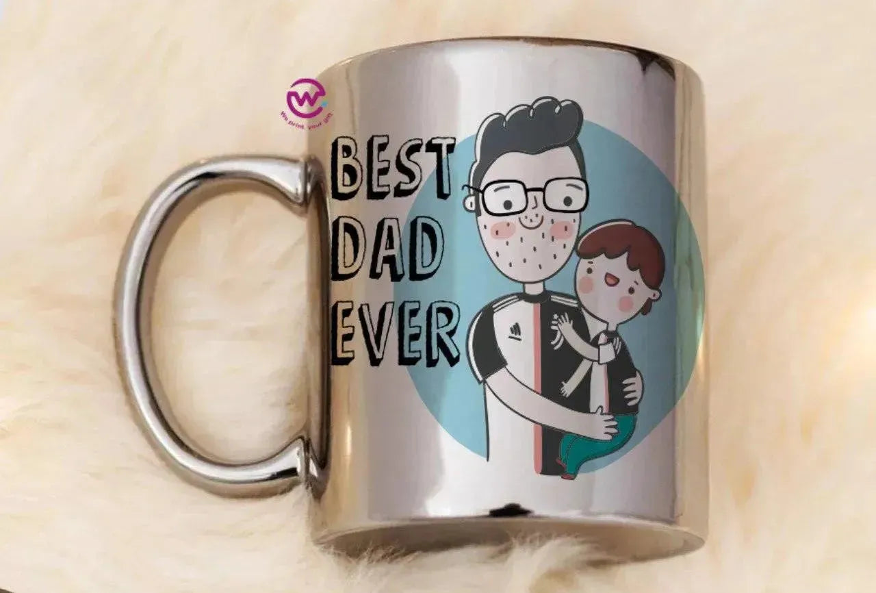 Mirror Ceramic - Silver Color - Mom Designs - WE PRINT