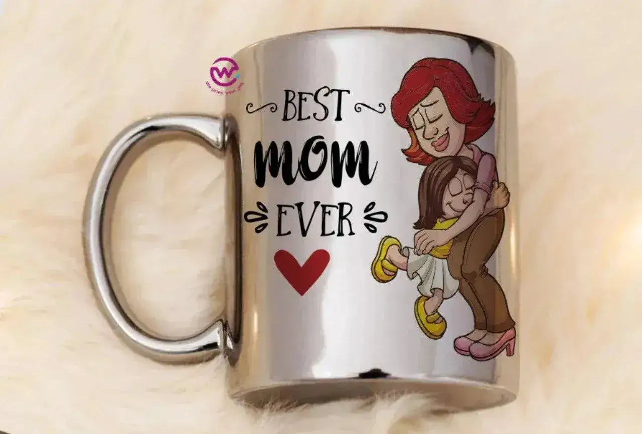 Mirror Ceramic - Silver Color - Mom Designs - WE PRINT