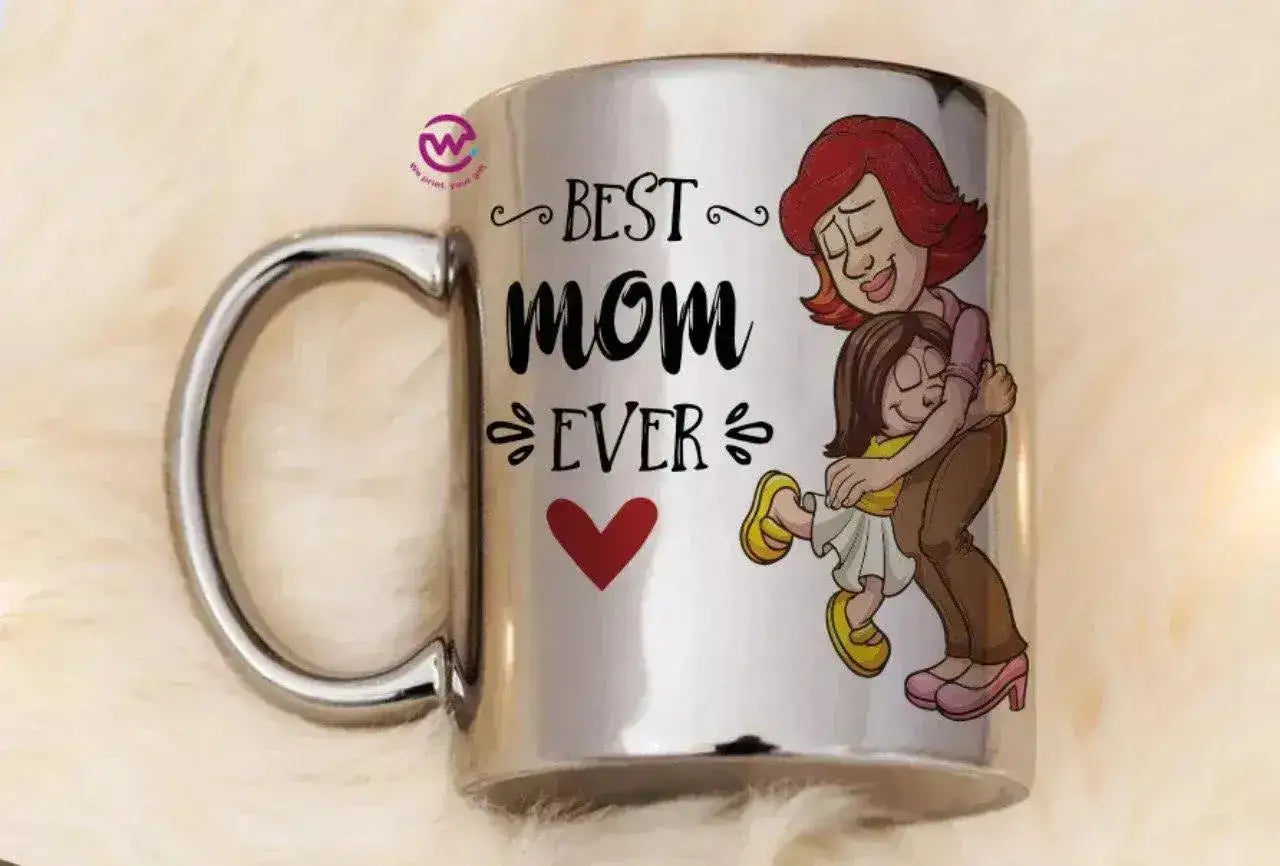 Mirror Ceramic - Silver Color - Mom Designs - WE PRINT
