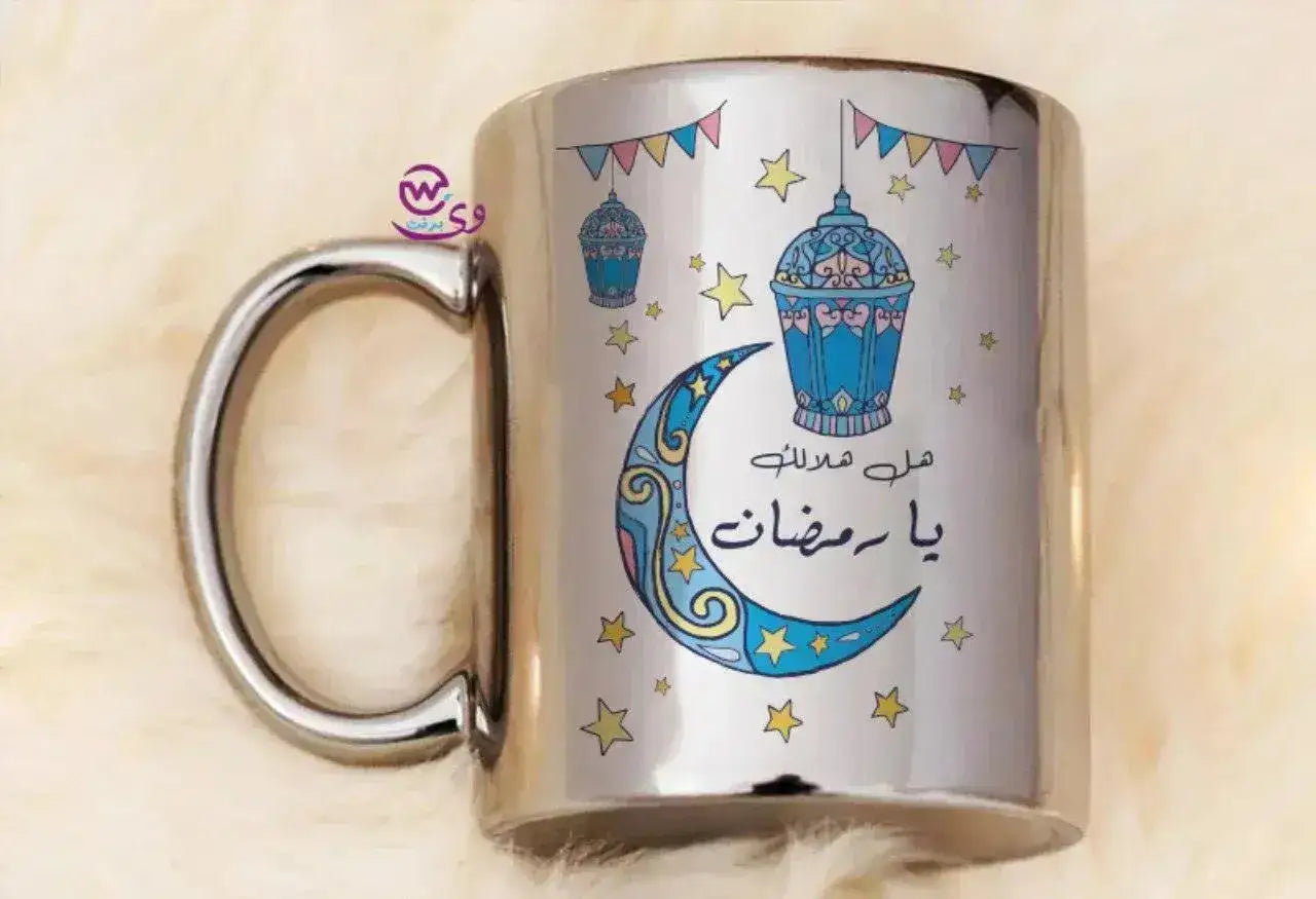 Mirror Ceramic - Silver Color -Ramdan-A - WE PRINT