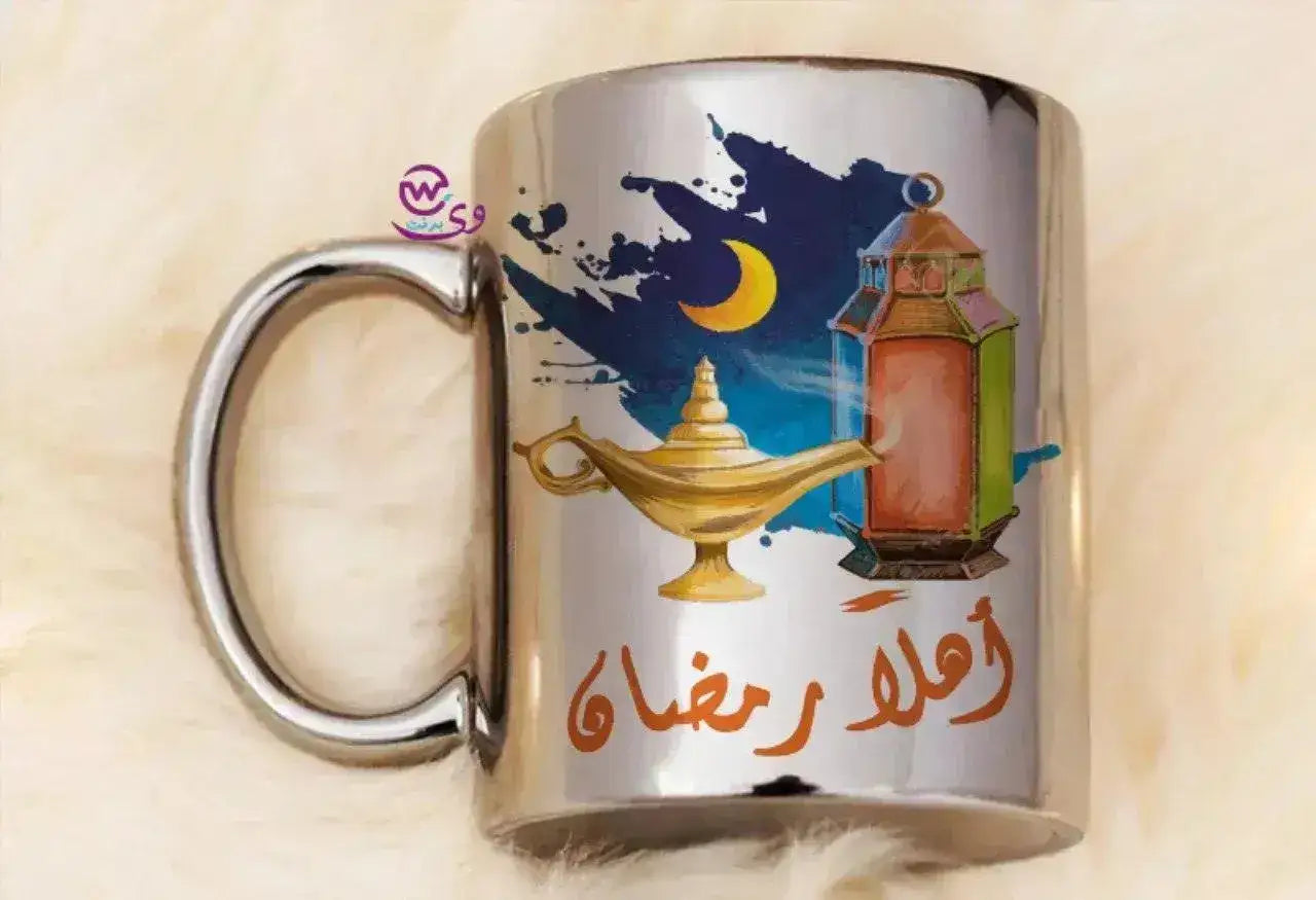 Mirror Ceramic - Silver Color -Ramdan-A - WE PRINT