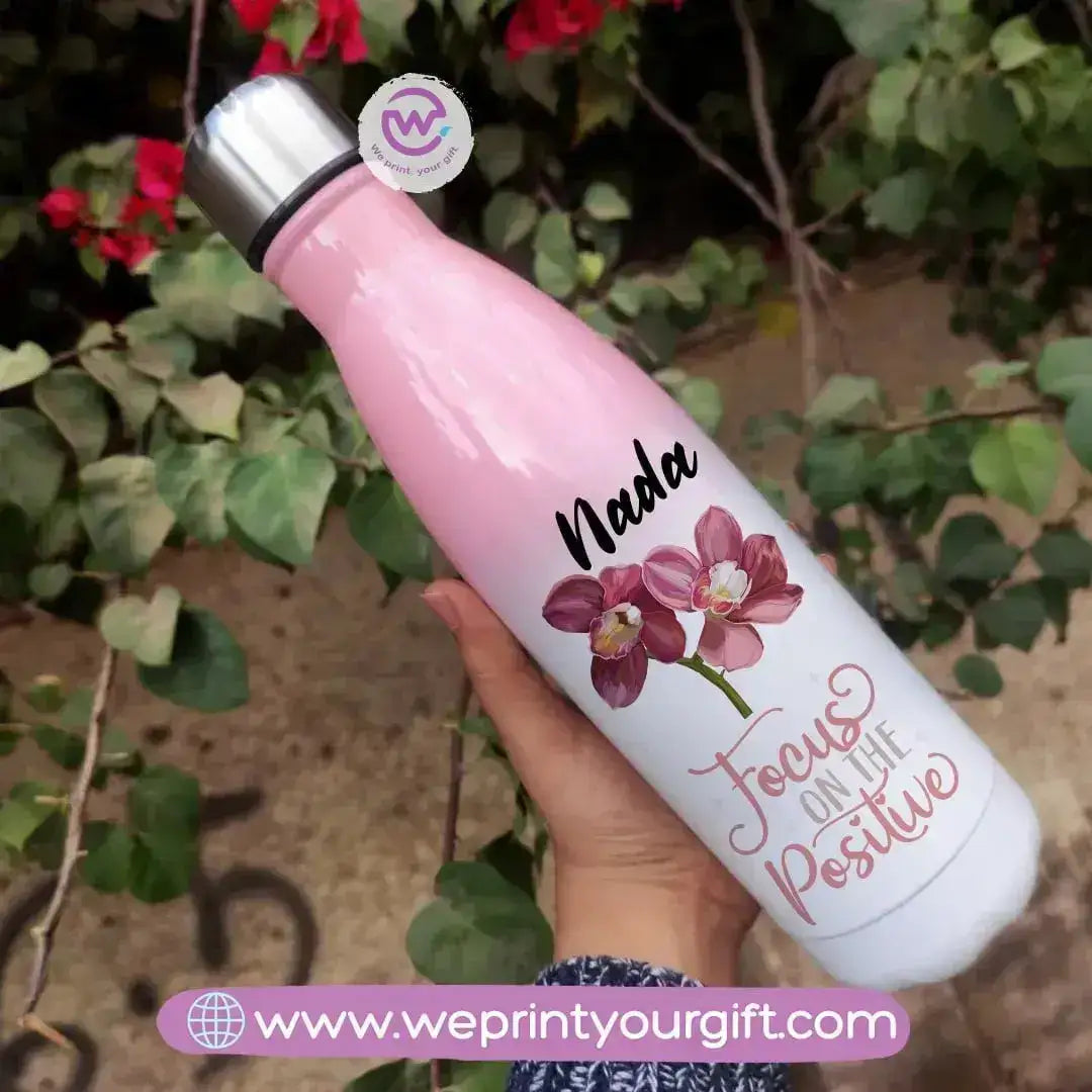 Mixed Color Thermal Bottle-Motivation - WE PRINT