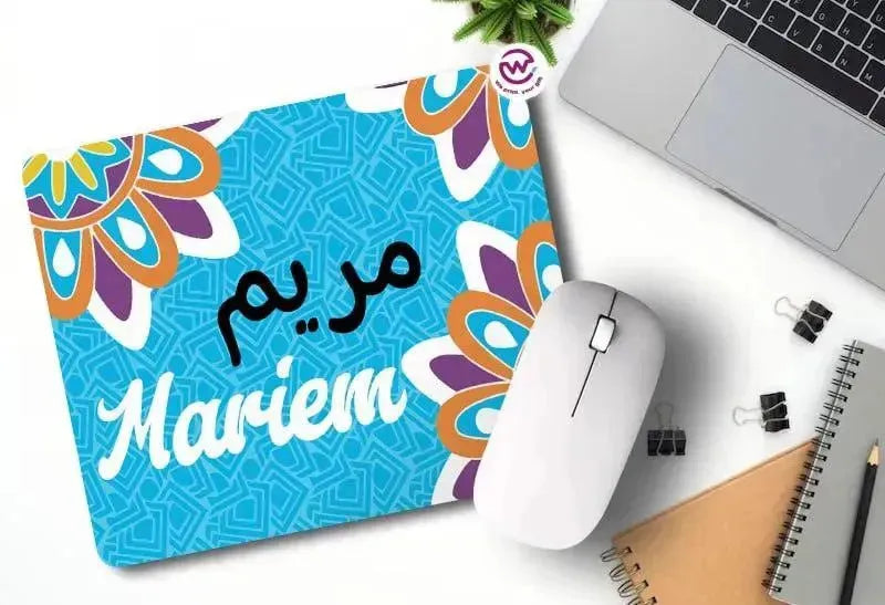 Mouse Pad - Mandala - Names - WE PRINT