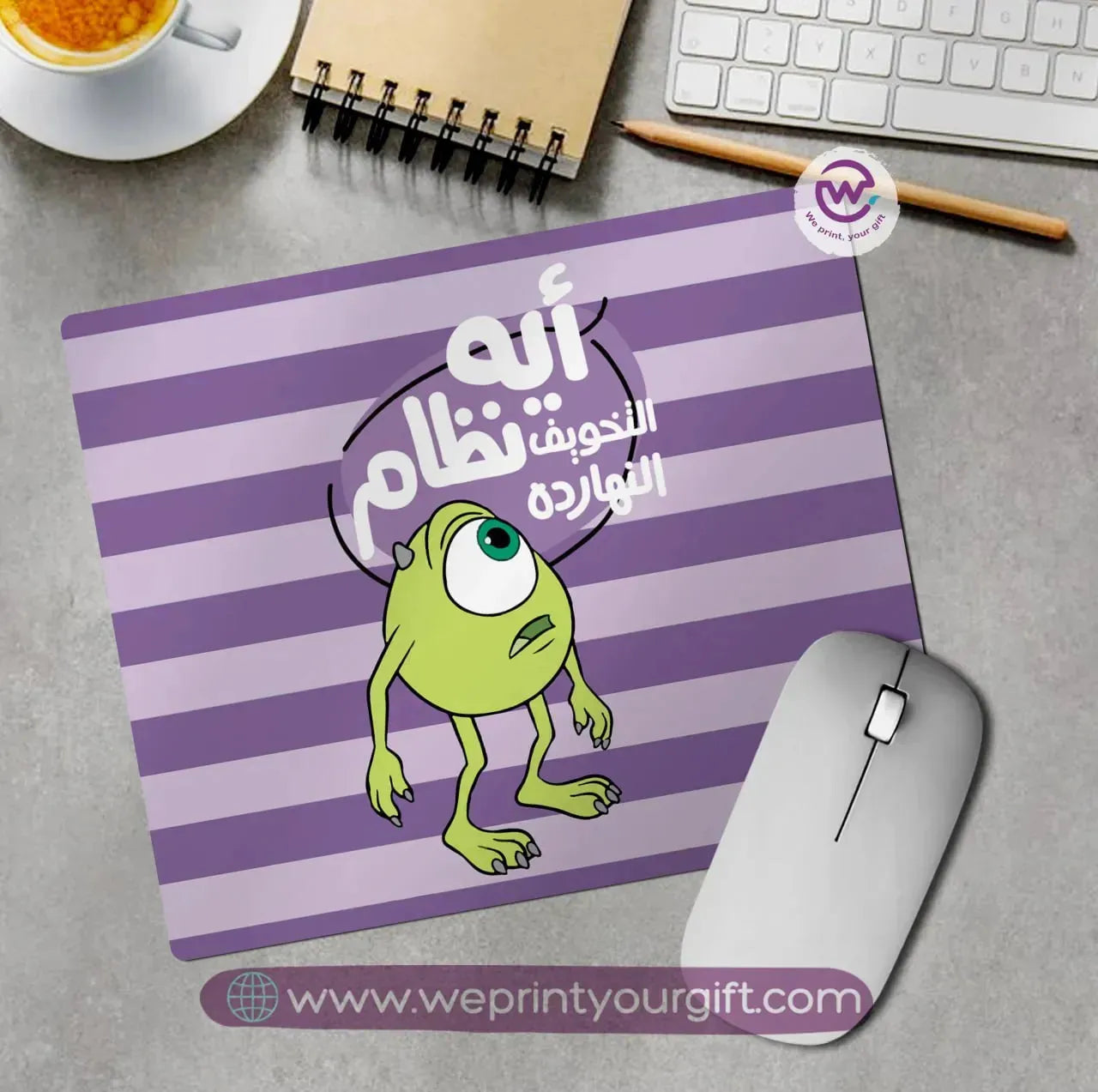Mouse Pad- Monster INC. - WE PRINT