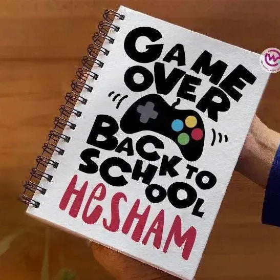 Notebook - A5 Size - Back To School-A - WE PRINT