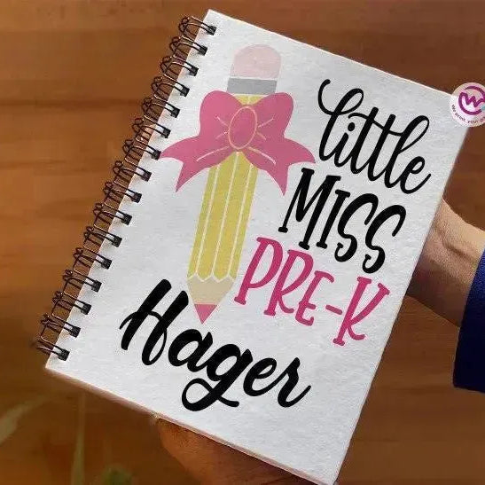 Notebook - A5 Size - Back To School-A - WE PRINT