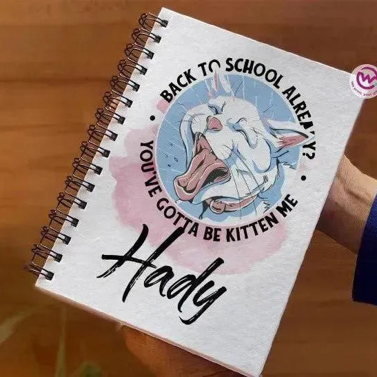 Notebook - A5 Size - Back To School-A - WE PRINT