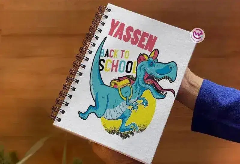 Notebook - A5 Size - Back To School-A - WE PRINT