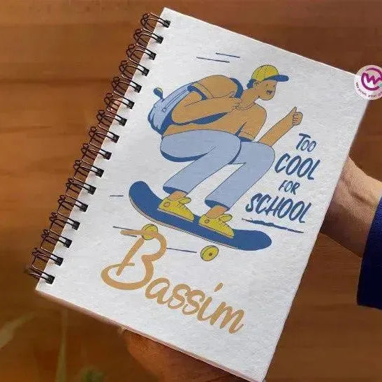 Notebook - A5 Size - Back To School-A - WE PRINT