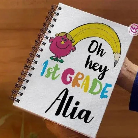 Notebook - A5 Size - Back To School-A - WE PRINT