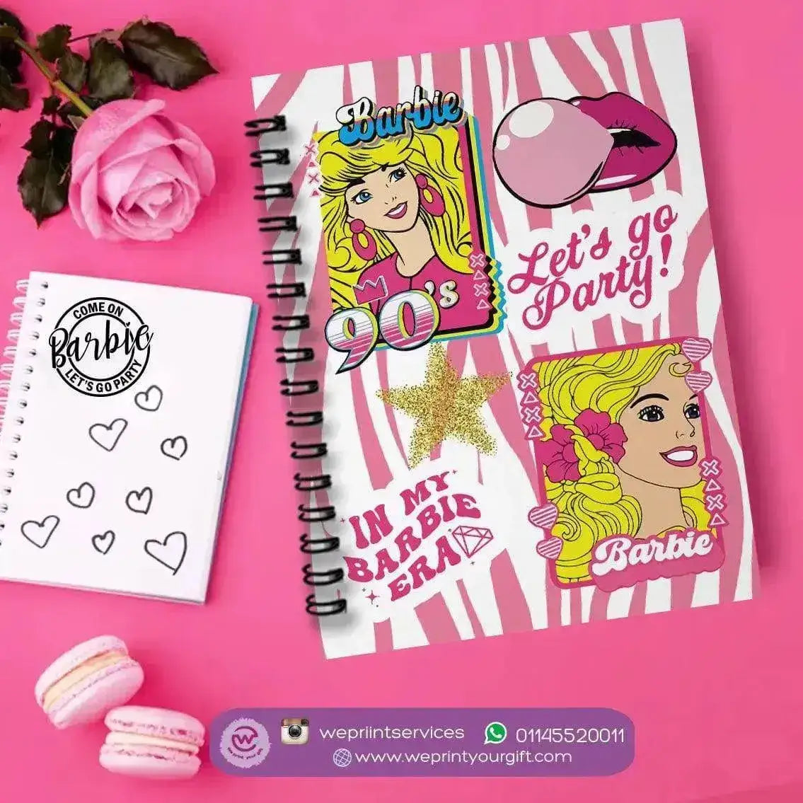 Notebook - A5 Size - Barbie - WE PRINT