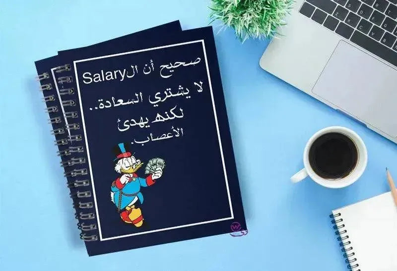 Notebook - A5 Size -Cartoon Comics - WE PRINT