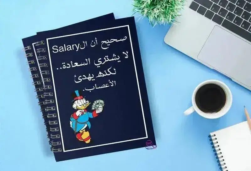 Notebook - A5 Size -Cartoon Comics - WE PRINT