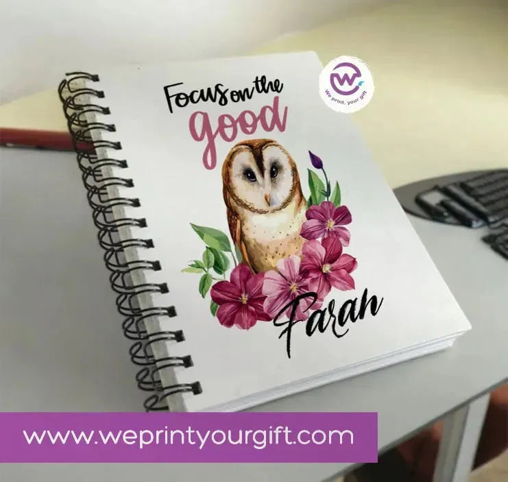 Notebook - A5 Size - English Motivational quotes - WE PRINT