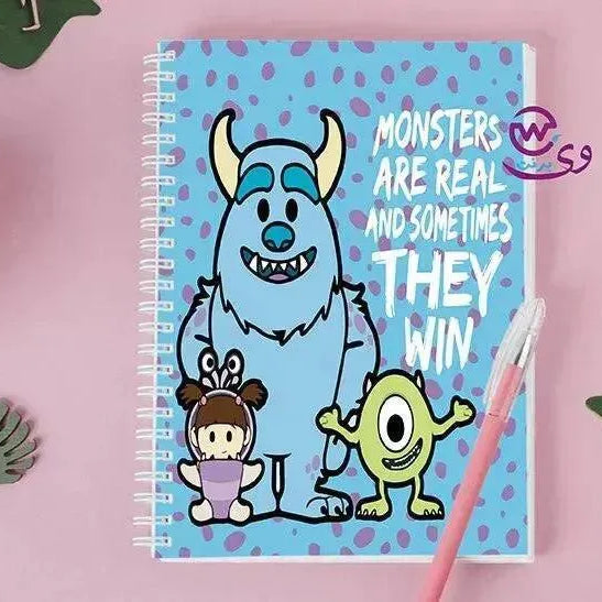Notebook - A5 Size - Monster inc. - WE PRINT