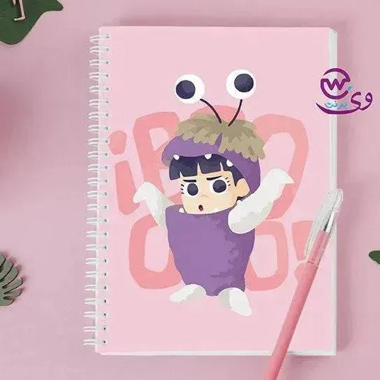 Notebook - A5 Size - Monster inc. - WE PRINT