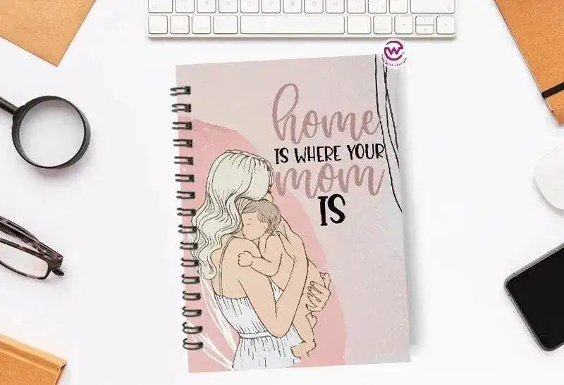 Notebook - A5 Size - Mother's Day Designs - WE PRINT