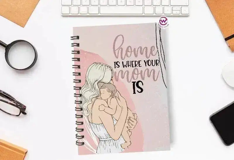 Notebook - A5 Size - Mother's Day Designs - WE PRINT