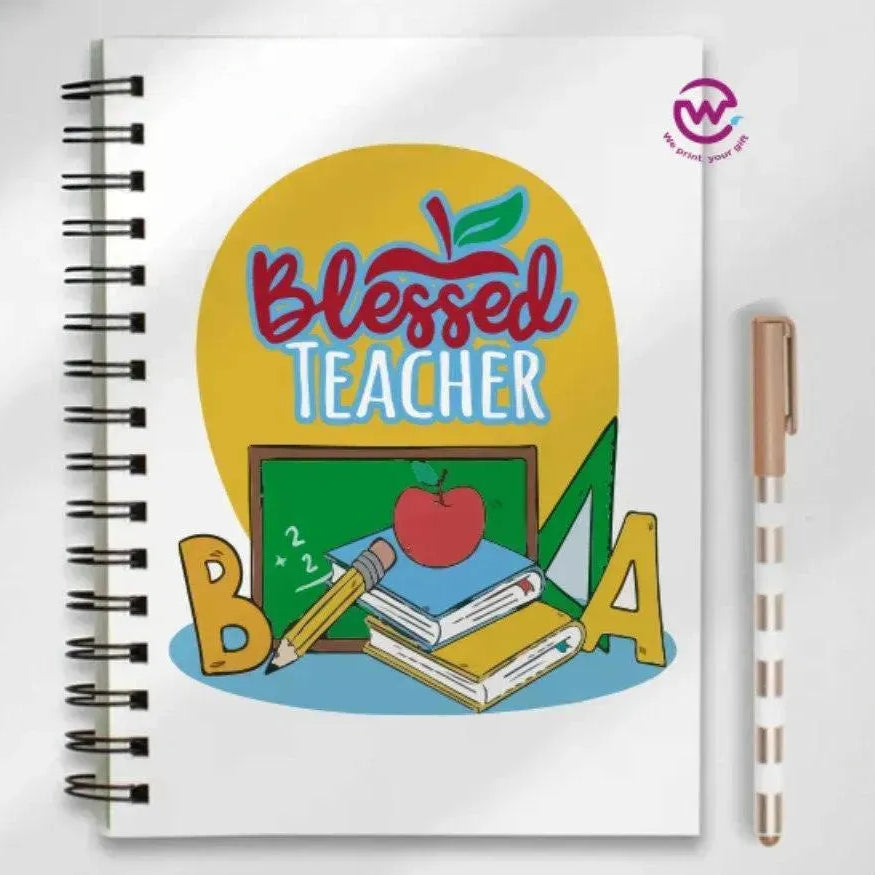 Notebook - A5 Size - Teachers - WE PRINT