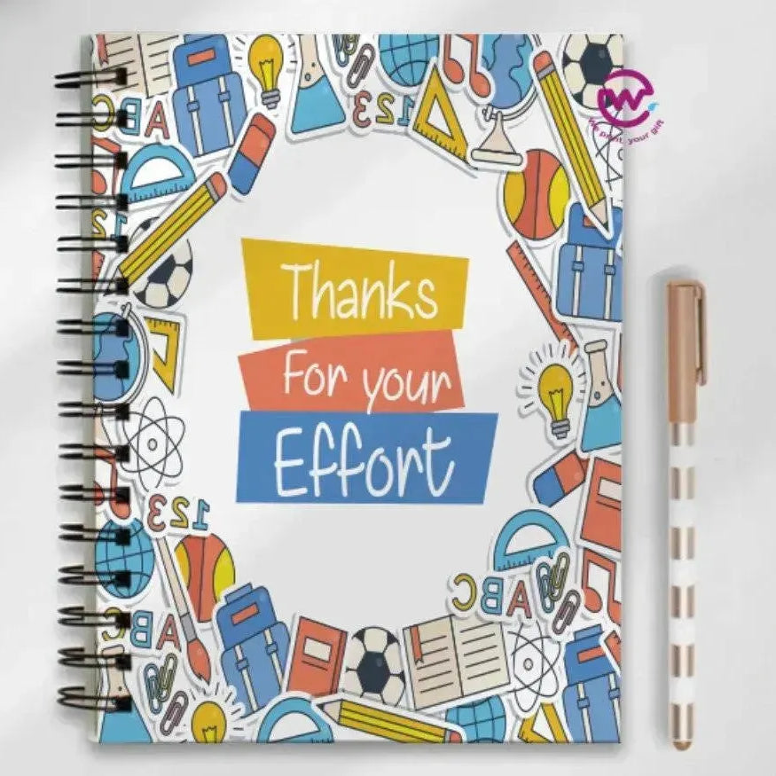 Notebook - A5 Size - Teachers - WE PRINT