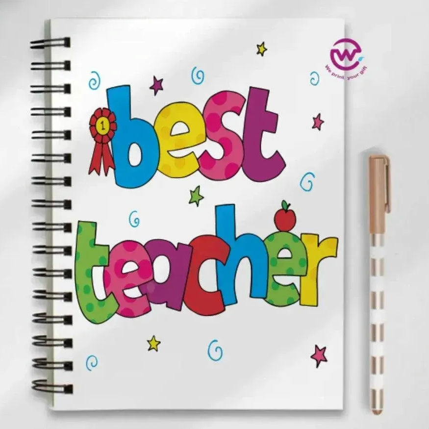 Notebook - A5 Size - Teachers - WE PRINT