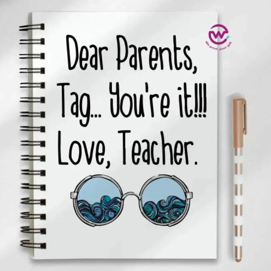 Notebook - A5 Size - Teachers - WE PRINT