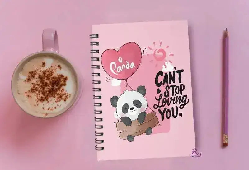 Notebook - A5 Size - Valentine's Day 1 - WE PRINT