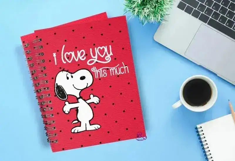 Notebook - A5 Size - Valentine's Day - WE PRINT